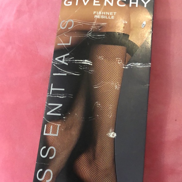 Vintage Givenchy Fishnet knee highs black one-size from 2008 - Picture 4 of 6